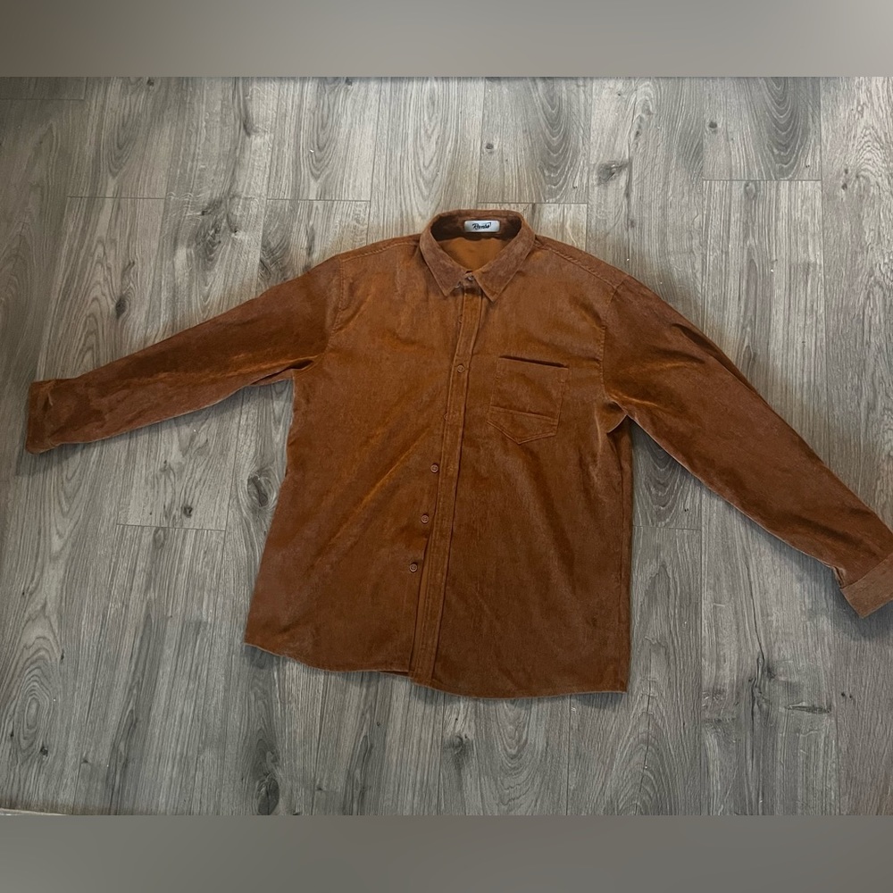 Revers Corduroy button up